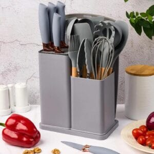 Set kuzhine me 19 cope me material druri dhe silikon