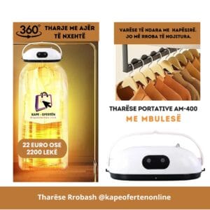 Tharëse rrobash portative AM-400