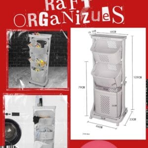 Raft tre katësh për kuzhinë Raft tre katësh për kuzhinë