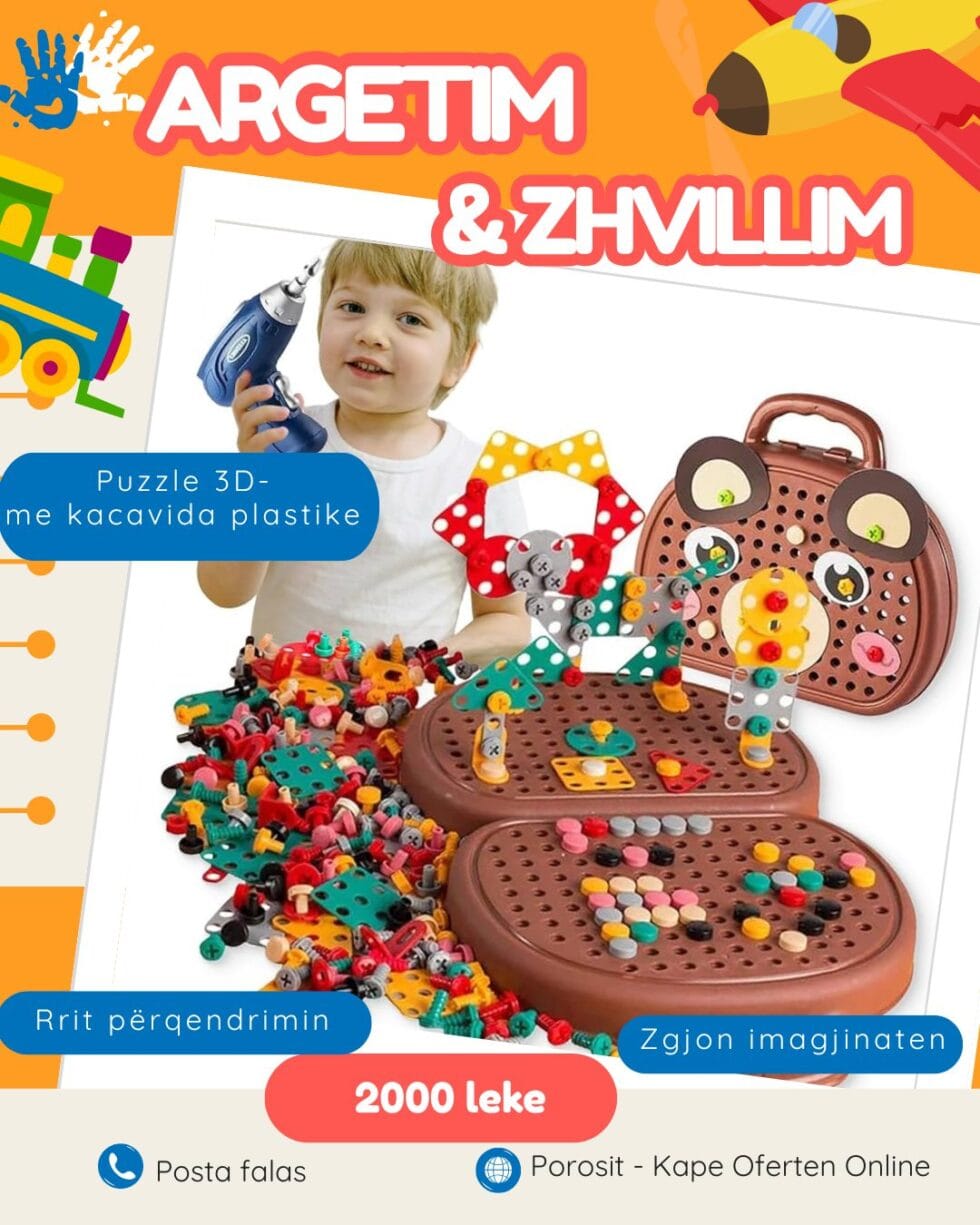PUZZLE 3D PËR FËMIJË thumbnail 3
