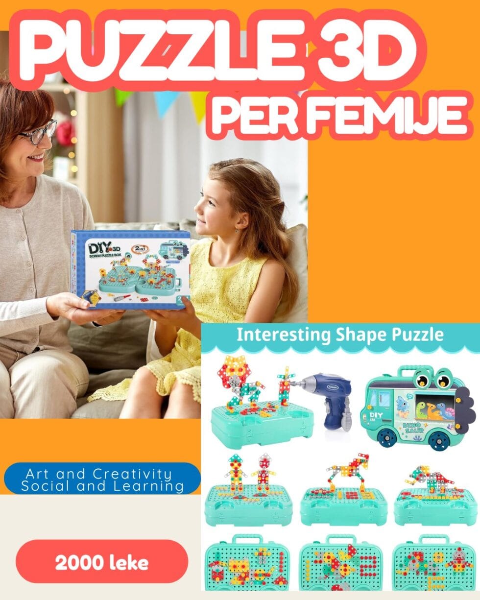 PUZZLE 3D PËR FËMIJË thumbnail 2