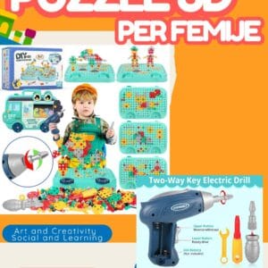 PUZZLE 3D PËR FËMIJË