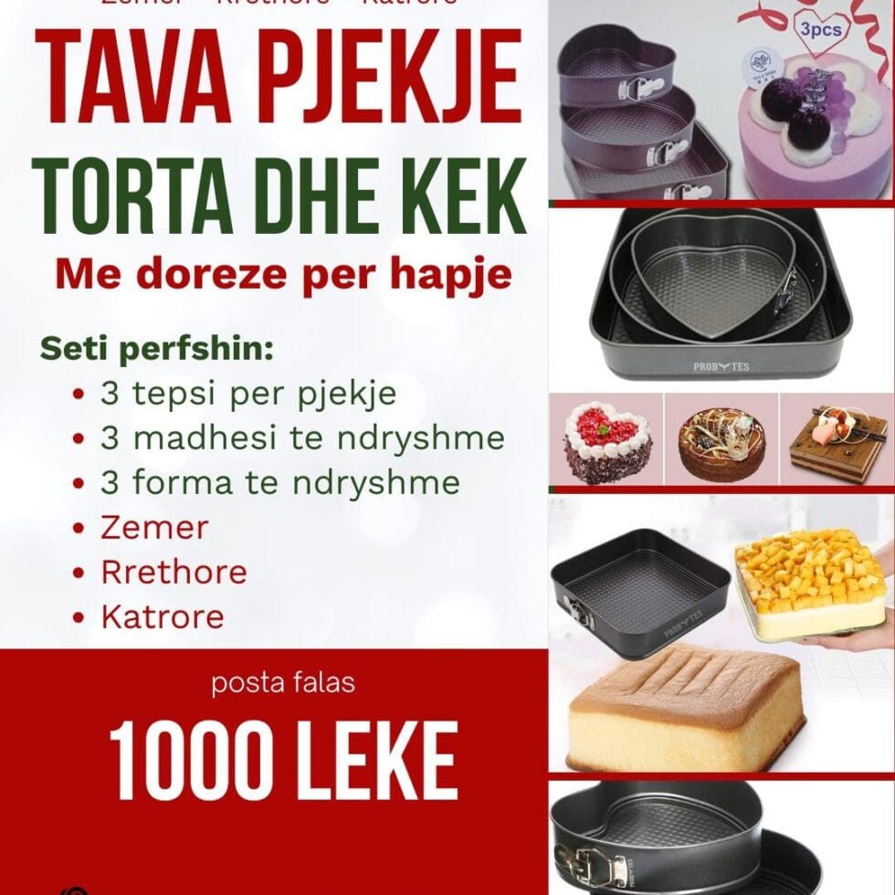 Set Kallëpësh për Torta