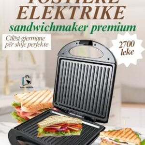 TOSTIERE ELEKTRIKE -SANDWICH MAKER PREMIUM - UAKEEN GERMANY
