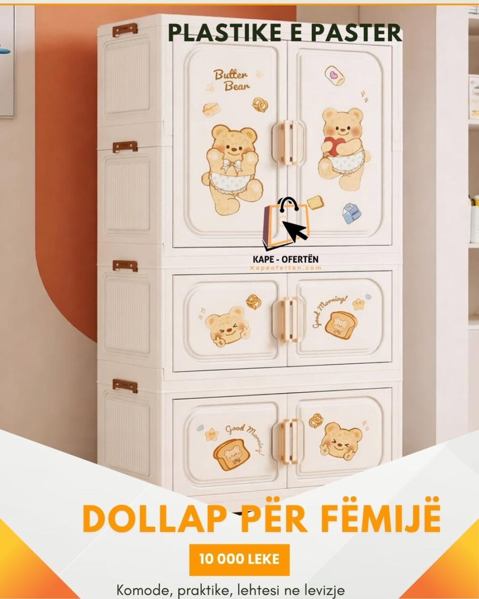 DOLLAP PËR FËMIJË – PLASTIKE E PASTER
